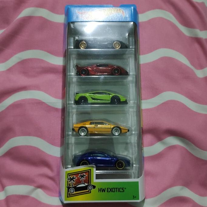 Hot Wheels HW Exotics 5 Pack