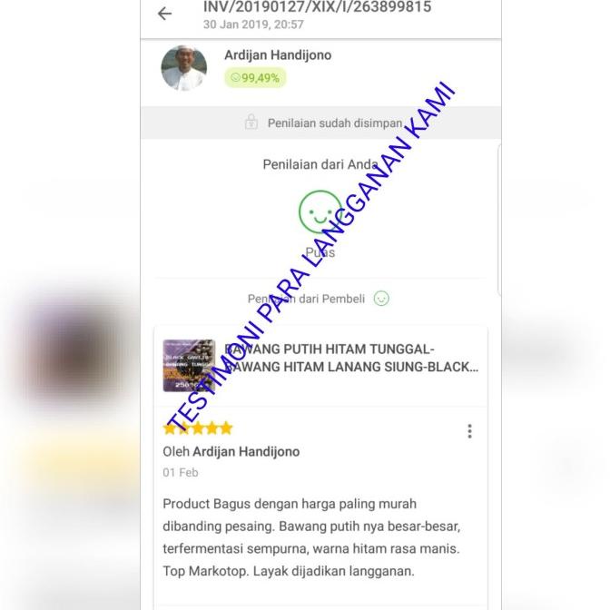 

BAWANG PUTIH HITAM TUNGGAL-BAWANG HITAM LANANG -BLACK GARLIC 1/4 GR