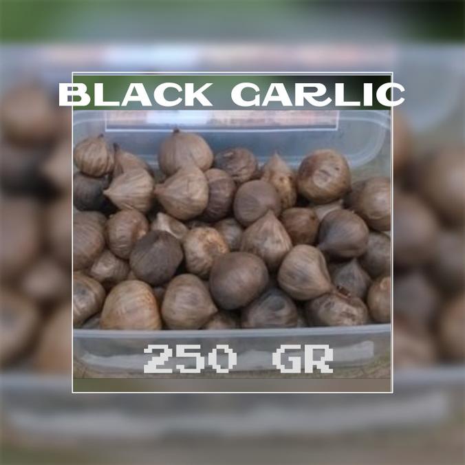 

BAWANG PUTIH HITAM TUNGGAL-BAWANG HITAM LANANG-BLACK GARLIC