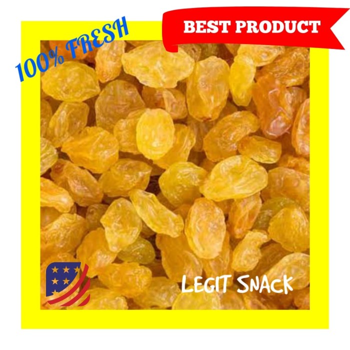 

Mazin - Kismis Jumbo Kuning 500 Gram