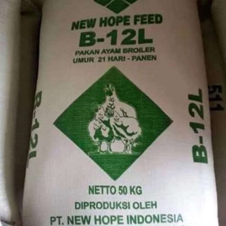 New Pakan Ayam Buras Dewasa B12L New Hope 50 Kg