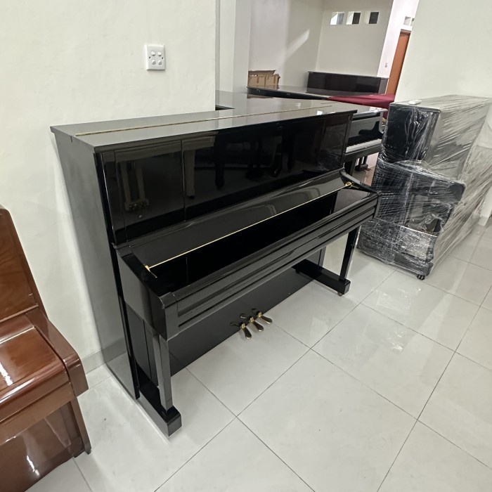 PROMO PIANO UPRIGHT YAMAHA U1JPE WARNA HITAM 100% ORIGINAL #ORIGINAL