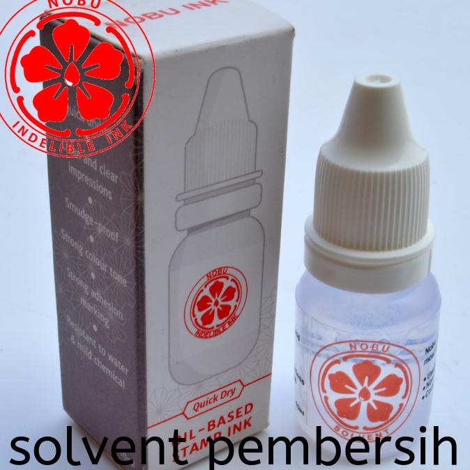 

Nobu Ink Remover - Pembersih Penghapus Tinta Stempel Nobu Ink