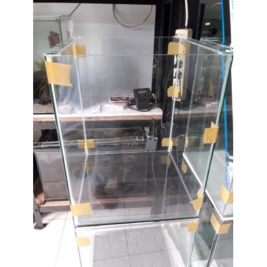 Promo Aquarium Kaca 40X40X50