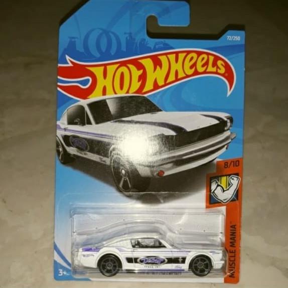 hotwheels 65 mustang 2+2 fastback