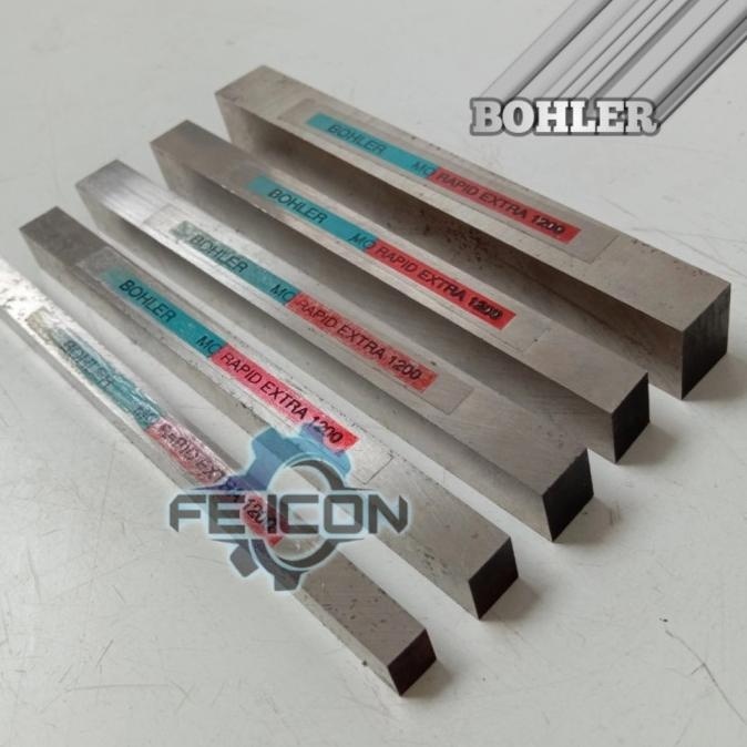 BOHLER HSS mata pisau pahat bubut 3/8 x 4 inch bahan pisau T 10 mm