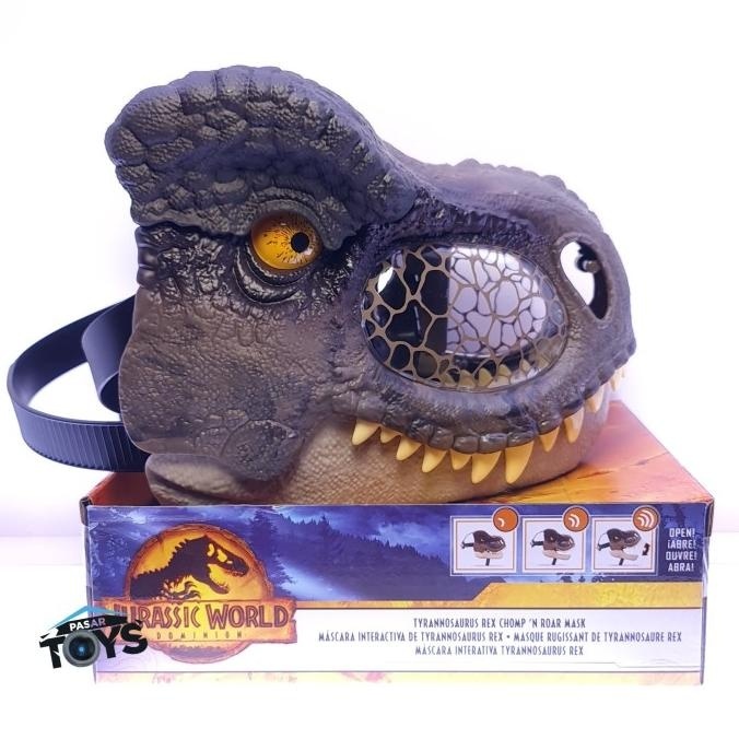 Jurassic World Dominion Tyrannosaurus Rex Chomp N Roar Mask