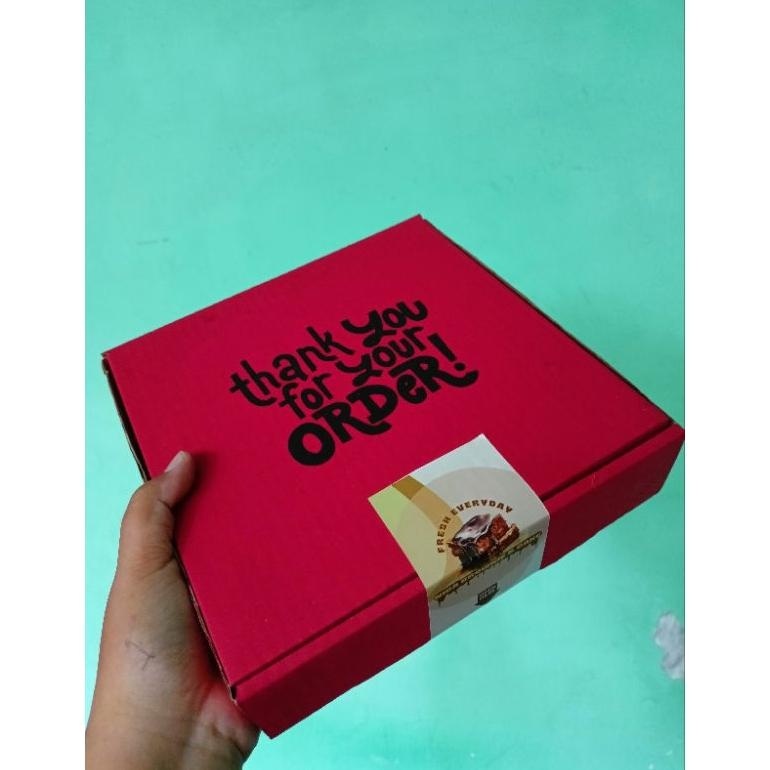 

TRY Fudgy Brownies Custom Sekat /Brownies Spesial Hari Ibu/Birthday Hampers (Free Kartu Ucapan) TERLARIS