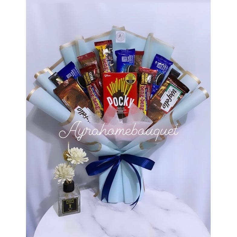 

TRY [KOMPLIT] Bucket Buket Snack Coklat Jajanan Hadiah Kado Wisuda Ulang Tahun Murah TERLARIS