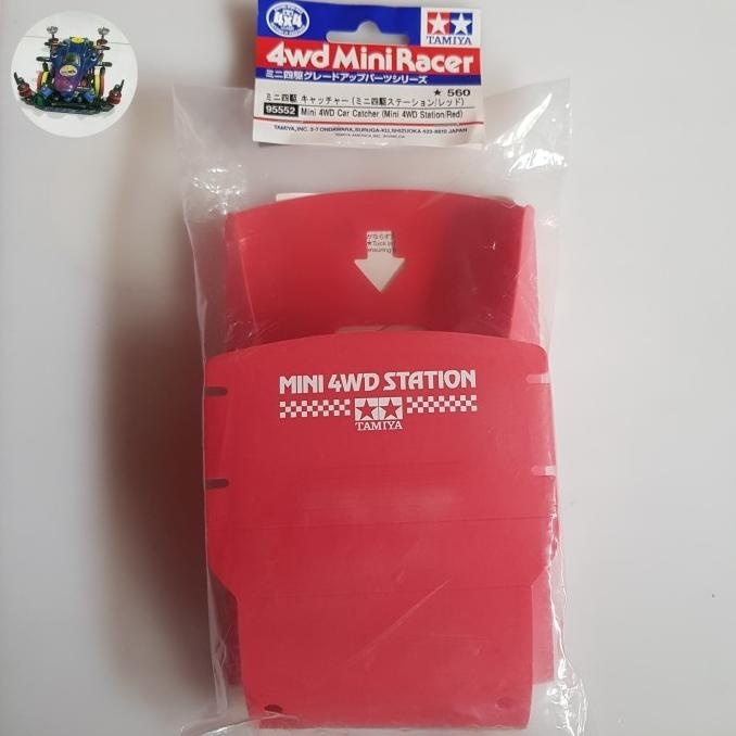 tamiya 95552 mini 4wd chatcher (mini 4wd station /red)