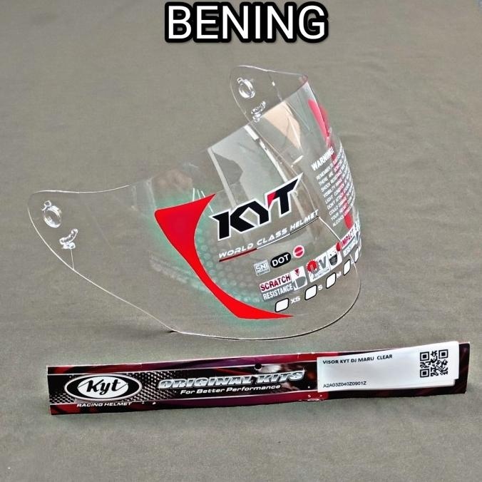 Kaca helm kyt dj maru original Kaca helm kyt galaxy original