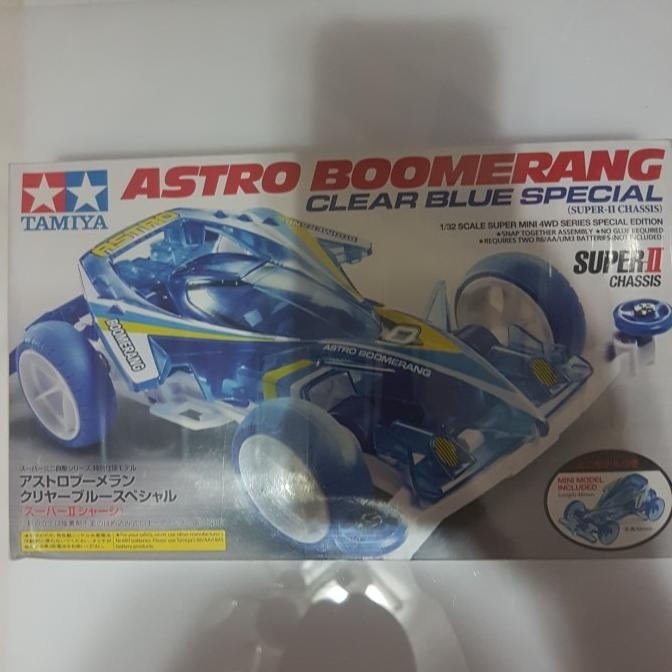tamiya astro boomerang clear blue special