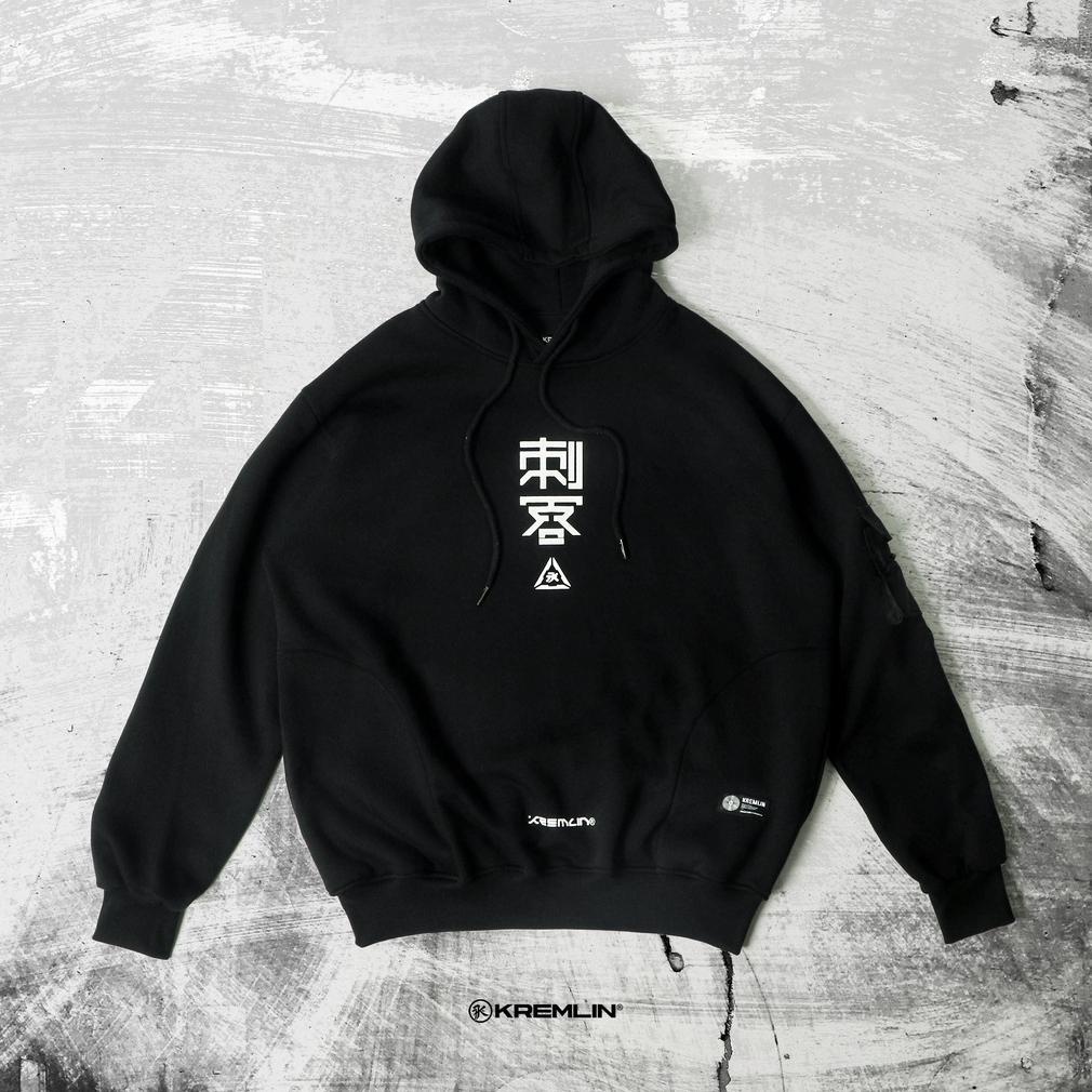 Jaket Motor Pria Keren Waterproff Tactical Pull Hitam Noir