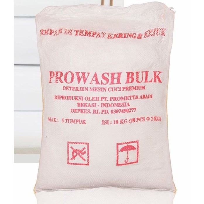 Minluch Prowash Deterjen 18 Kg / Rumah Tangga / Laundry