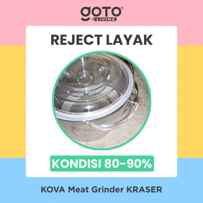 Terlaris Kova Meat Grinder Kraser Blender Food Chopper Penggiling Daging Sayur