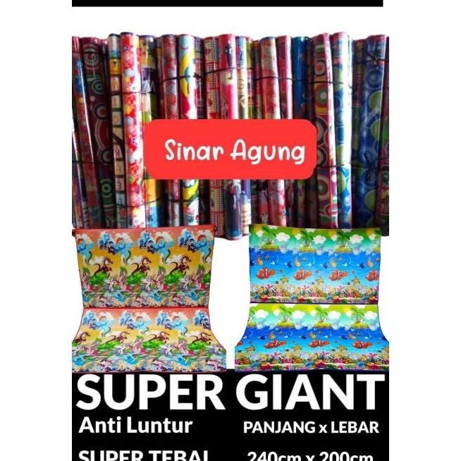 Karpet Plastik Spon Berkter Jumbo P, 240Xl.200Cm