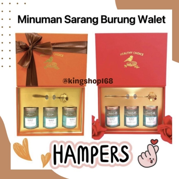 

SIAP KIRIM Hampers edisi valentine isi REALFOOD 3 botol (forever young/stayfit) madalinsecollect