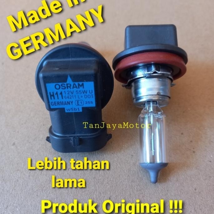 Bohlamp lampu Kabut Foglamp H11 OSRAM ORIGINAL GERMANY 12V 55W