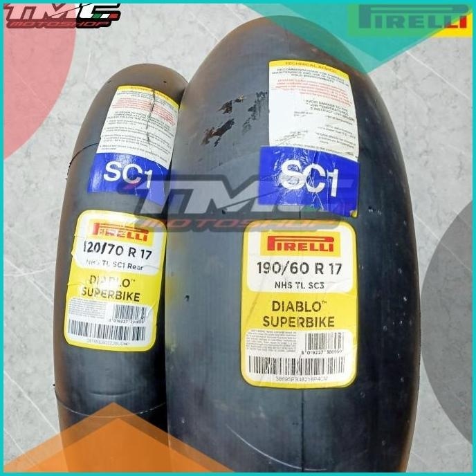 Paket Ban Pirelli Diablo Superbike 125/70 atau 120/70 dan 190/60 16nov