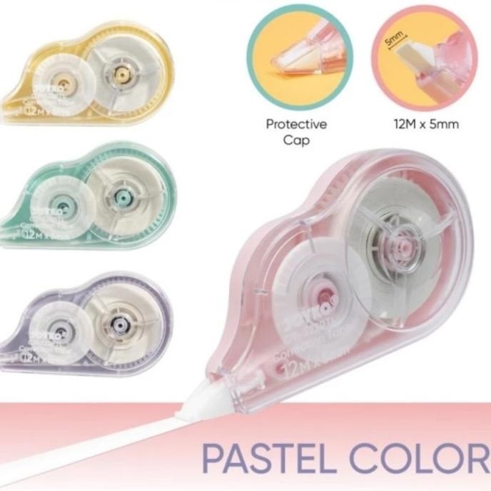 

Correction Tape Joyko Ct 522 Tip-Ex Kertas (12Pcs)