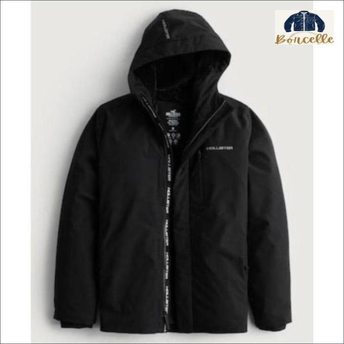 READY STOCK ORIGINAL JAKET HOLLISTER ALL WEATHER FLEECE LINED ORIGINAL ORIGINAL 