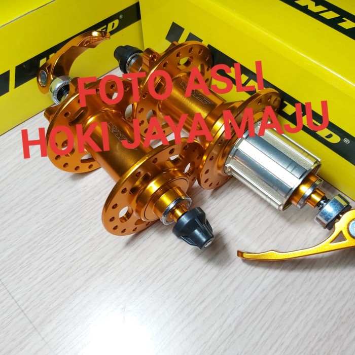 [Original] Freehub 36 Hole Raze Jangkrik Nap Gold Terbaru