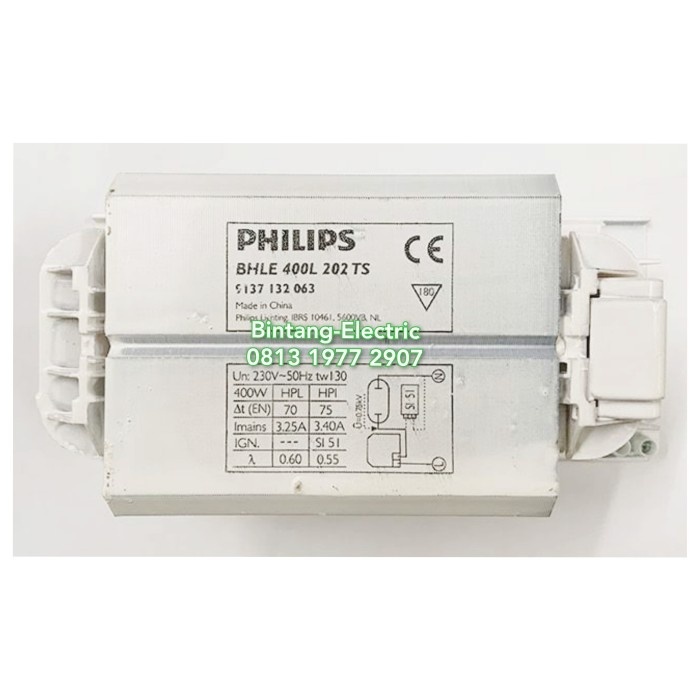 Ballast / Trafo BHL 400L 400 Watt Philips