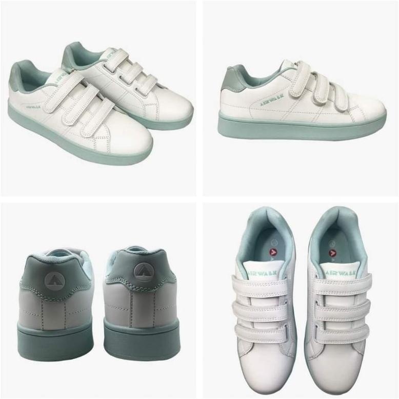 Cuci Gudang Saleee 100% Original Sepatu Kets Wanita Airwalk Noelia - Putih/Pastel/Pink Aiw22Cl0108P Cod