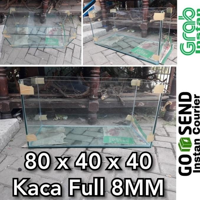 New Sale Aquarium Kaca 80X40X40 Full 8Mm Original
