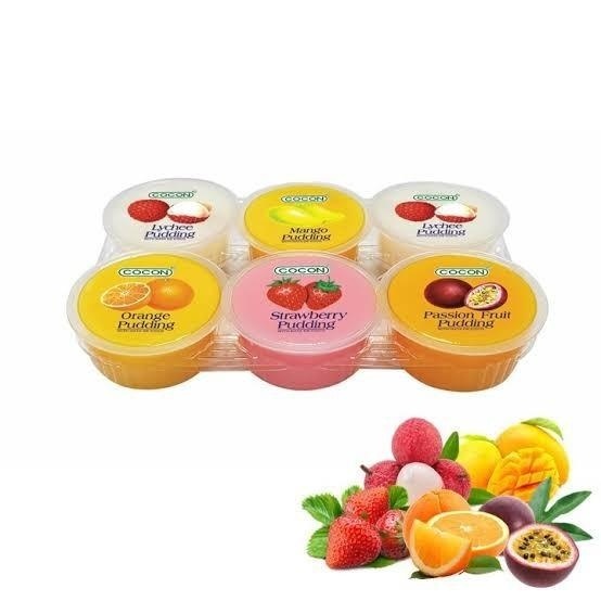 

Cocon Puding Jelly Mangga Leci Markisa Stoberi Jeruk Nata De Coco 480G Best Seller