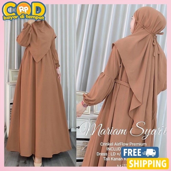 Lebaran 2024 Pakaian Gamis Wanita Dewasa Gammis Premium Murah Gamiss Muslim Syar'I Gamus Baju Lebara