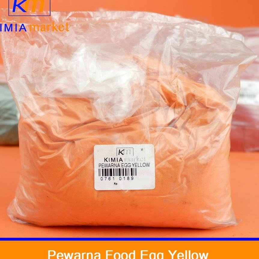 

Pewarna Makanan Warna Egg Yellow 1Kg / Food Color / Powder Food Grade / Pewarna Kue / Pewarna Numan