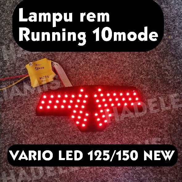 stoplamp runing 10 mode ,vario led 125/150 new
