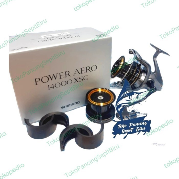 [Ori] Reel Pancing Shimano Power Aero 14000Xsc Terbaru
