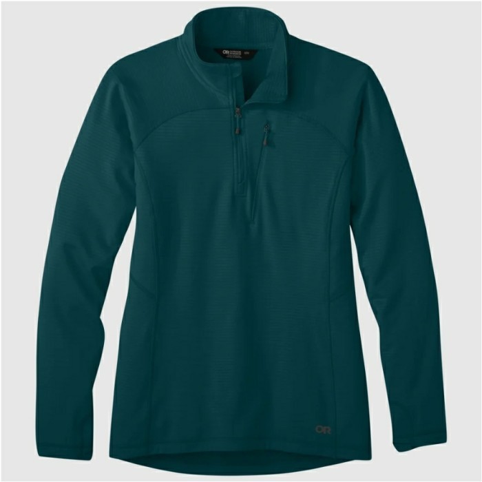 ✅Baru Outdoor Research Vigor Quarter Zip Womens Original Trekking Fleece Limited