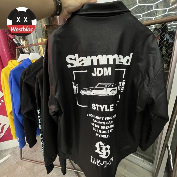 ✅New Liberty Walk Tokyo Japan Lbwk Leather Jacket - Fragment Mastermind Apc Terbaru