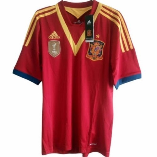 ✅Baru Original Adidas Spain National Team 2010-2013 Home Jersey M *Bnwt* Diskon