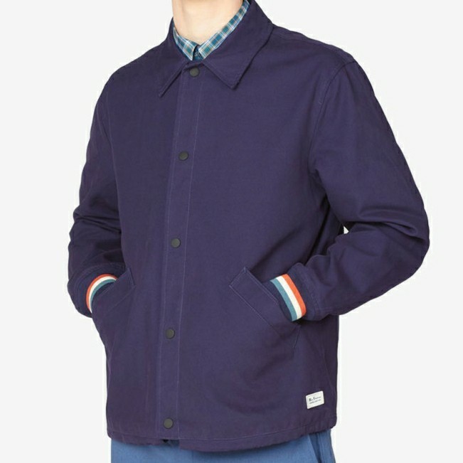 ✅New Jaket Pria Ben Sherman Sports Coach Original Diskon