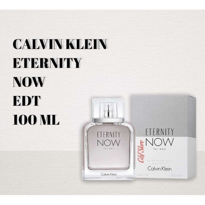 ✅New Calvin Klein Ck Eternity Now For Men Edt 100Ml Diskon