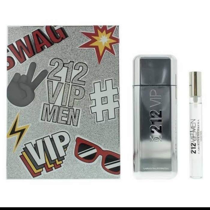 ✅New Ori Original Parfum 212 Vip Men  Miniatur Diskon