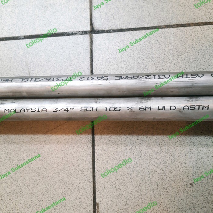 ✅Original Pipa Stainless Ss 316 Sch10 1 Inch Welded Ss316 Sch 10 Berkualitas