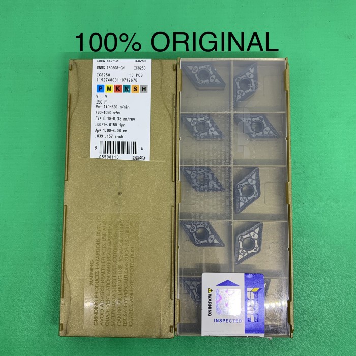 ✅Sale Insert Dnmg150608 Iscar Baru Original.. Dnmg 150608.. Dnmg 15 06 08 Diskon