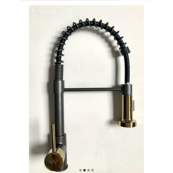 ✅Termurah Kran Sink Pantry Panas Dingin Black Gold / Keran Air Dapur Hitam Emas Terbaru