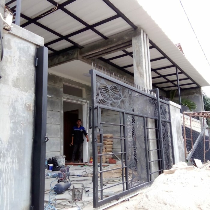 ✨Baru Pelunasan Kanopi Dan Pagar Pak Riyal Limited