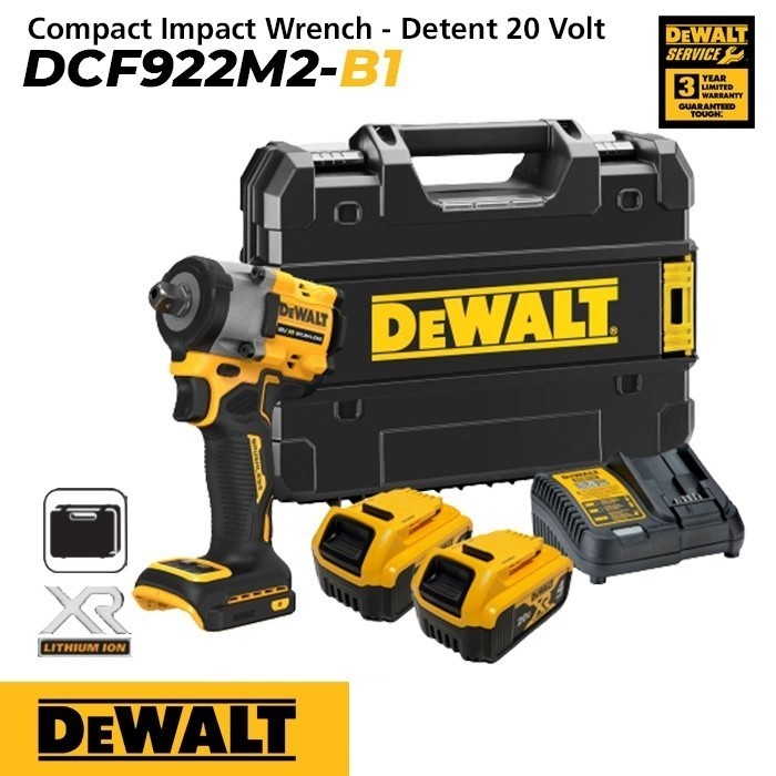 ✨New Dewalt Atomic Dcf922 Cordless Impact Wrench Brushless Dewalt Dcf922M2 Terbatas