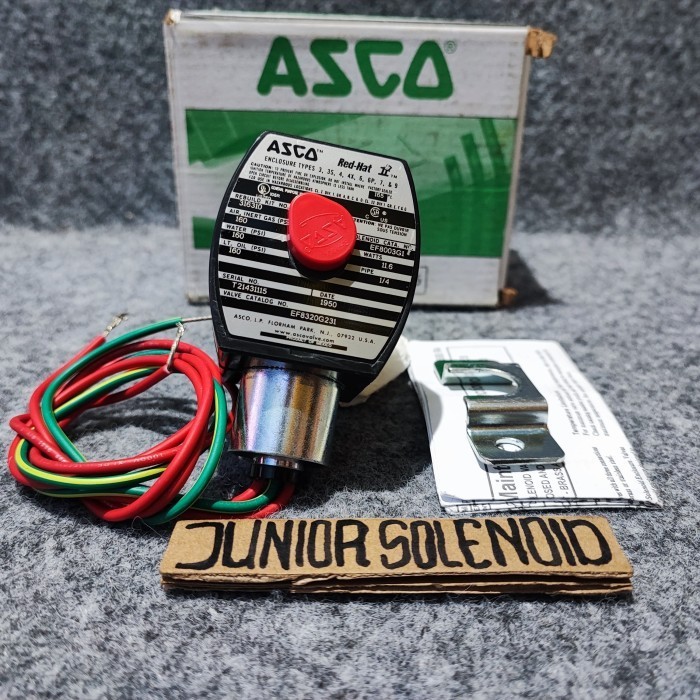 ✨Ori Solenoid Valve 3Way Asco Ef8320G231 Diskon