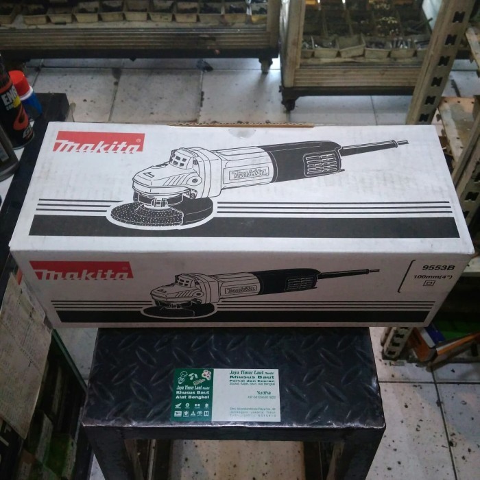 ✨New Mesin Grinda Makita 9553B Limited