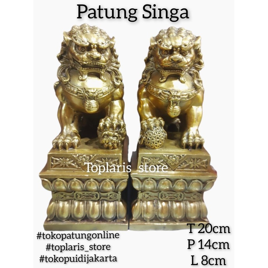 [Baru] Patung Kirin Chilin Kilin Kuningan Padat Besar 022 Tp Berkualitas