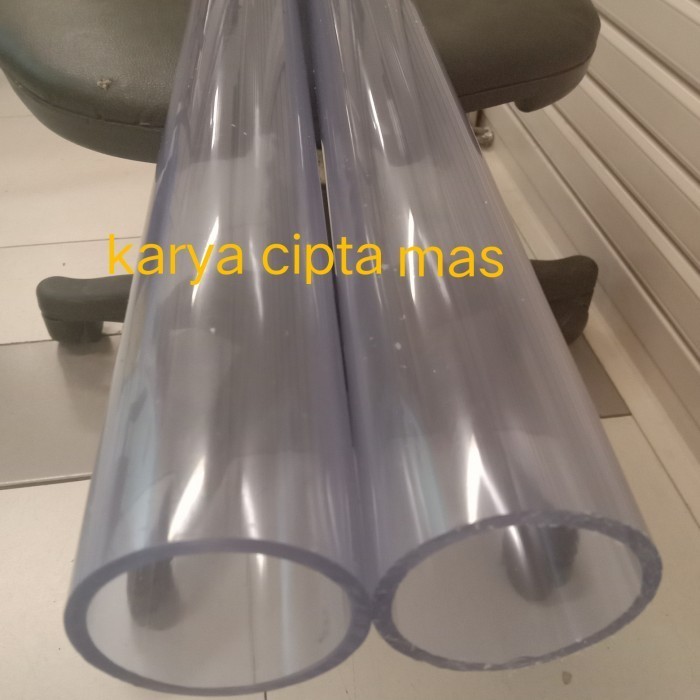 ✨Ori Pipa Pvc Clear Transparan 3 Inch Pipa Pvc Bening Diskon