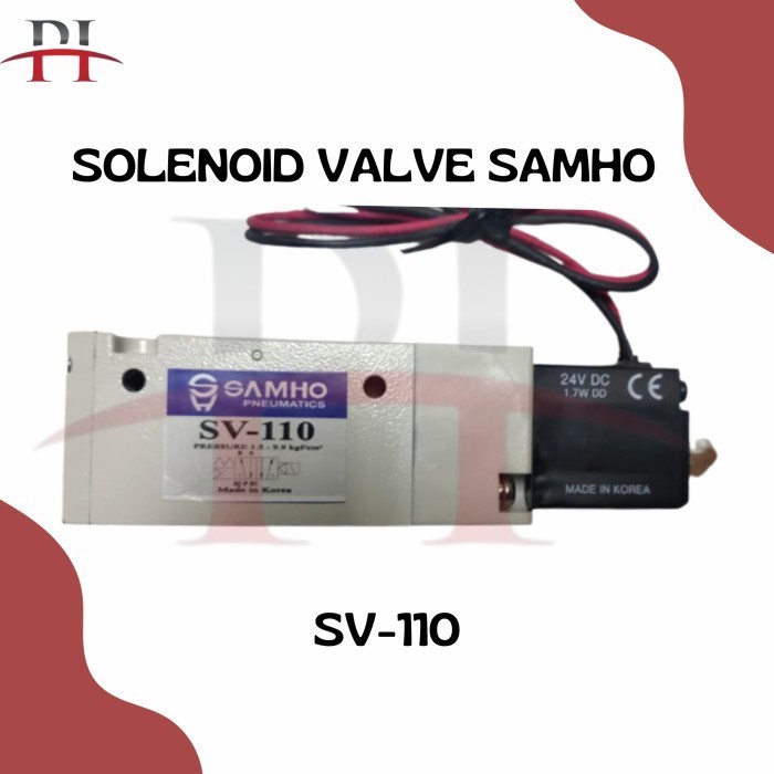 ✨New Ori Solenoid Valve Pneumatic Samho Sv-110 Terbaru